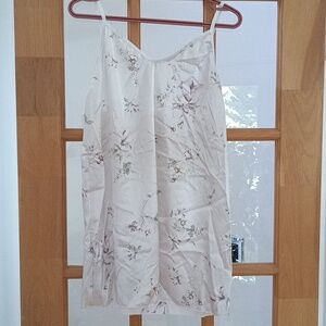 New Silk/Satin like Chemise, adjustable straps